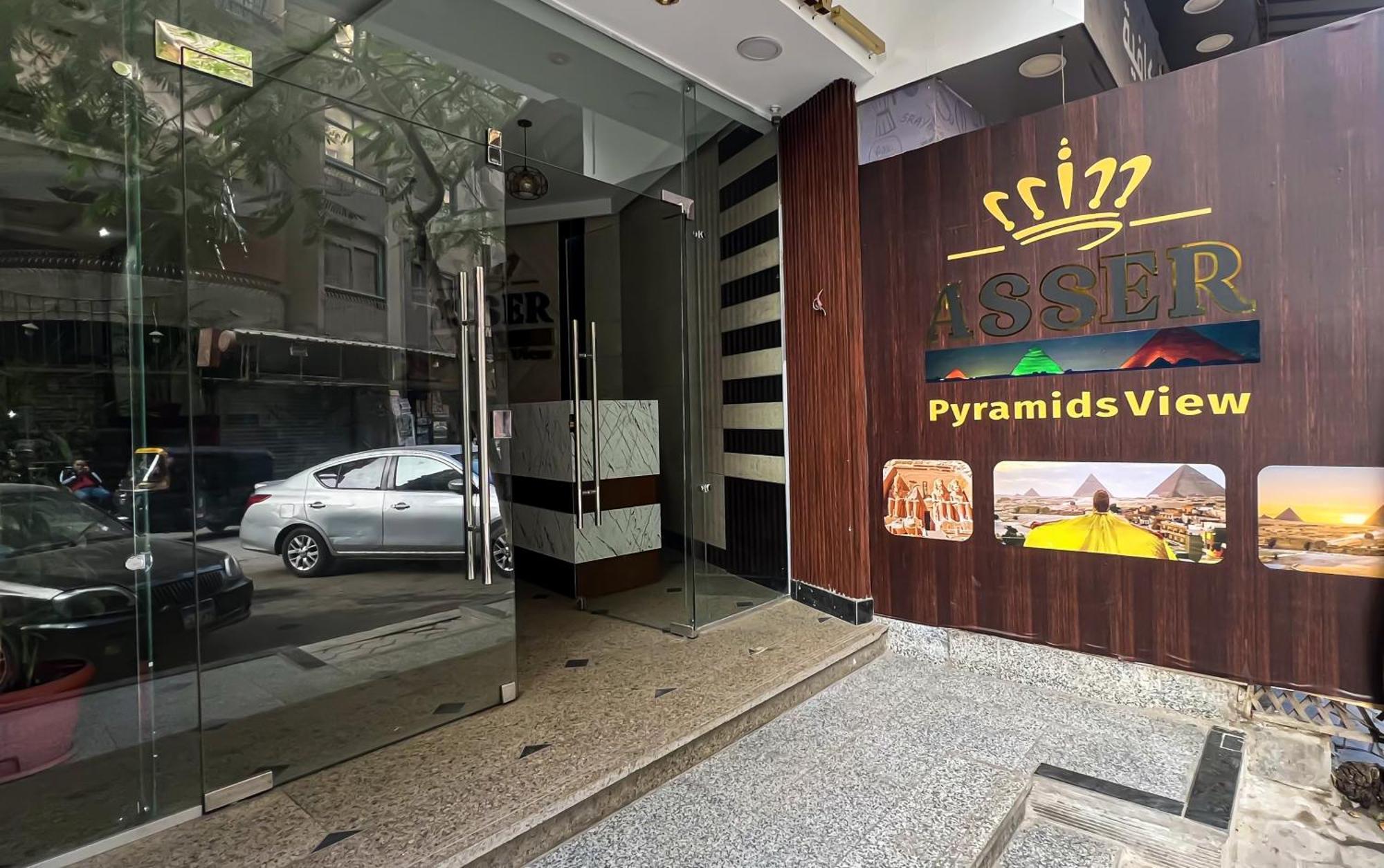 New Asser Hotel Pyramid Kafret el-Gabal Exteriör bild