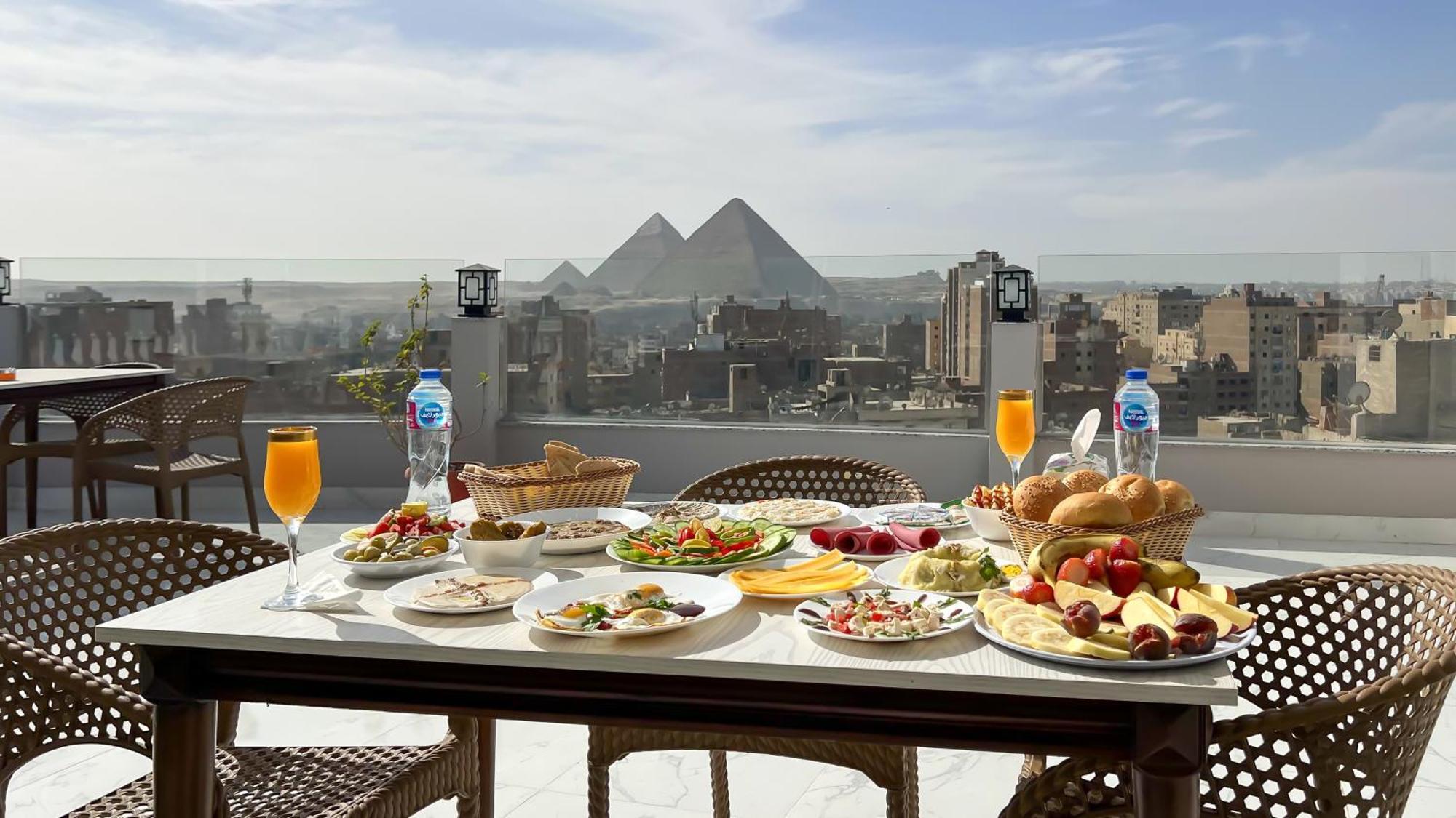 New Asser Hotel Pyramid Kafret el-Gabal Exteriör bild