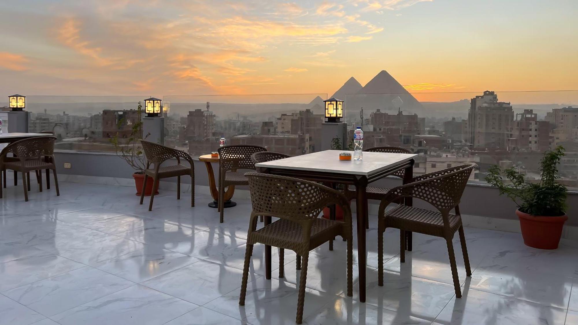 New Asser Hotel Pyramid Kafret el-Gabal Exteriör bild